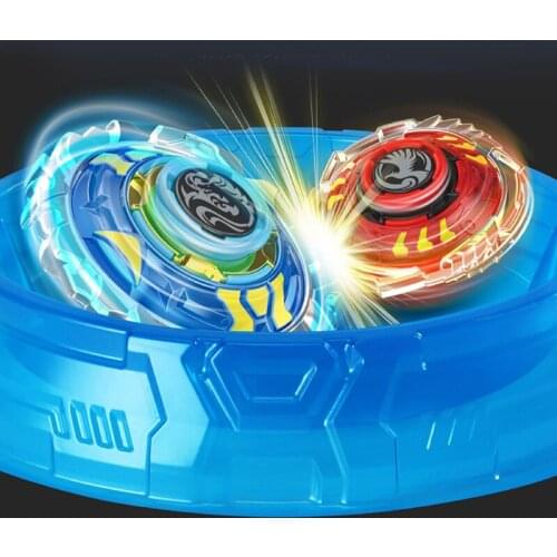 1Pc Arena Blue Guild Wars Set Battle Gyro Battle Field Disk Spinning Top Classic Toy