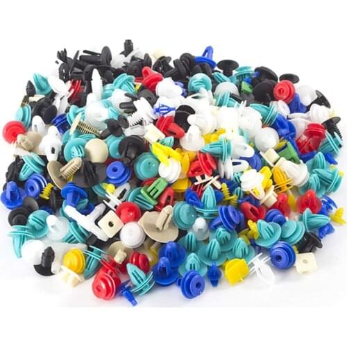 100pcs Universal Mixed Clips For Fiat Punto 500 Stilo Bravo Grande Punto Palio Panda Linea Uno Marea Evo Coupe Brava Albea