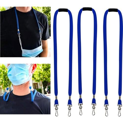 3pcs Face Mask Lanyard Hook Adjustable Mask Extension Storage Rope Hook Adults Handy Holder Rope Antilost Hanging Neck Rope
