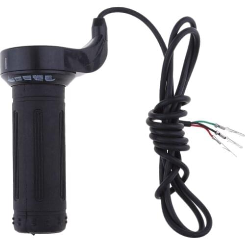 3 X E-Bike Throttle Grip Compatible With 24v/36v/48v 250cm Cable