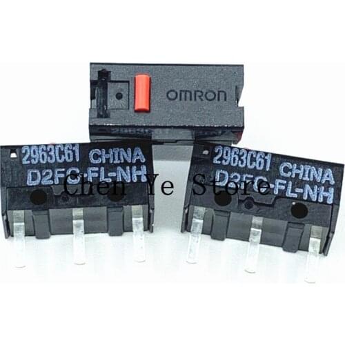 Free Shipping 5PCS D2F Mouse Micro Switch D2FC-F-7N 10M 20M 50M Mouse Button Fretting D2FC-F-K(50M) D2FS-F-N D2FC D2F-01 D2F-01F