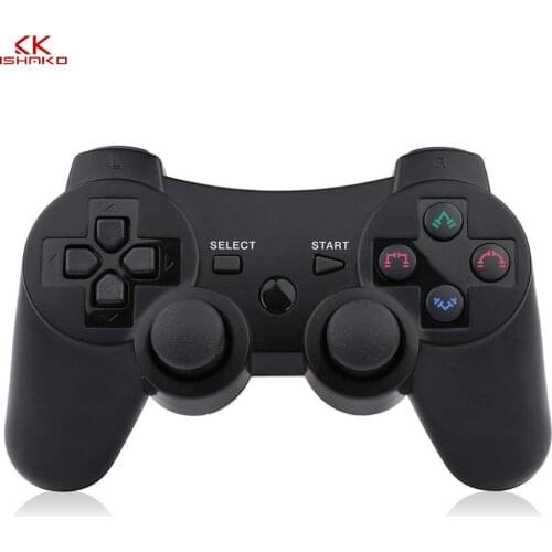 K ISHAKO 1pcs/2pcs Wireless Bluetooth Game Controller For p3 PS3 Controle Joystick Gamepad Remote Wireless
