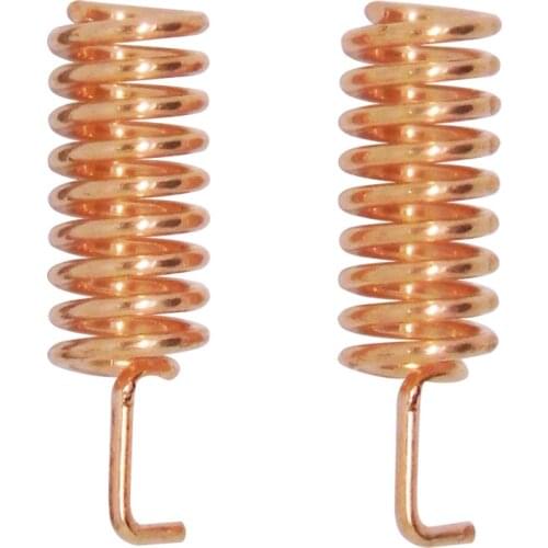 1100pcs/lot SW868-TH13 - 868MHz Copper helical Antenna 2.15 dBi spring antenna 868mhz