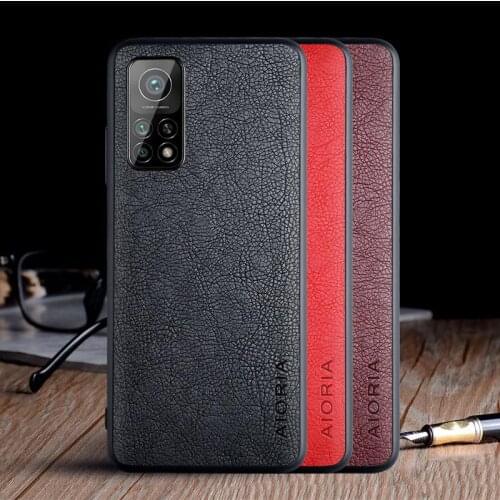 For Xiaomi Mi 10T Pro Case PU Leather Skin Slim protective back cover case for xiaomi mi 10t 10tpro mi10T full cover phone shell