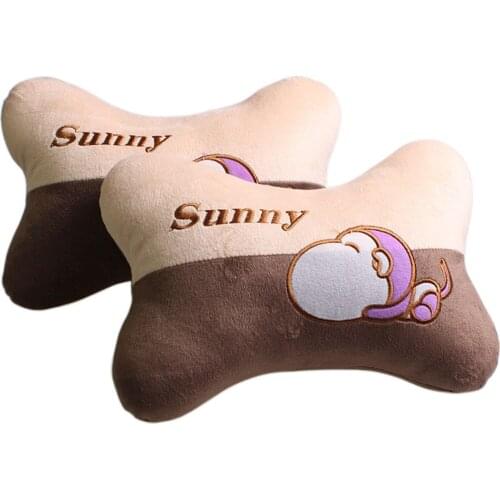 Mica color bone pillow Cartoon car safety seat head pillow neck pillow memory cotton contour pillow TP-0107 19Mar15