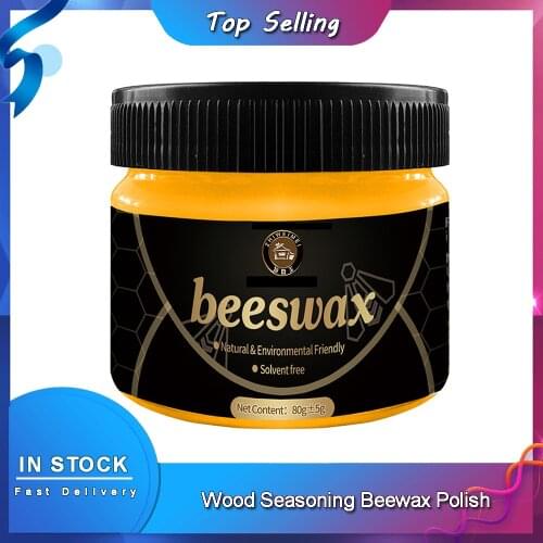 Wood Seasoning Beewax Polish Waterproof Natural Beewax Furniture Care Accessories For Wood Furniture For Mahogany Furniture