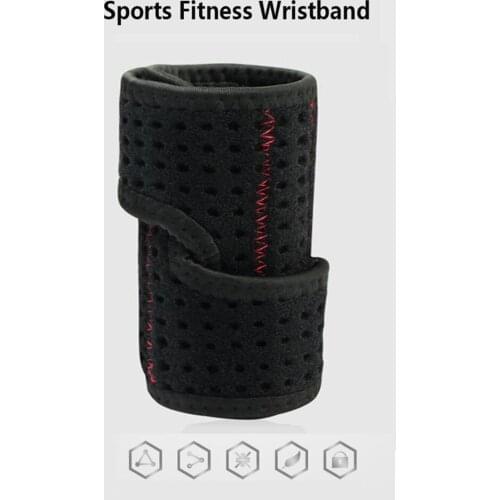 Breathable Mesh Wristband Adjustable Sweatbands Wrist Protector Gym Sports Fitness Safety Volleyball Tennis Support Brace Guard
