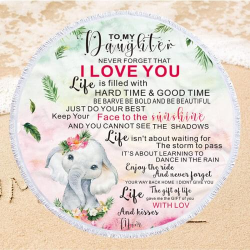 Creative Printing Summer Beach Towel Household Children Carpet Wall Tapestry Outdoor Travel Camping Cover Blanket