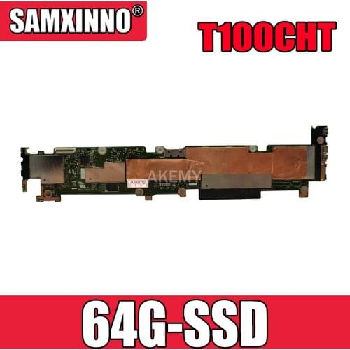 New! original For Asus T100CHT Tablets motherboard mainboard logic board W 64G SSD 100% tested Ok