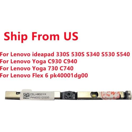 Camera Webcame Board For Lenovo ideapad 330S 530S S340 S530 S540 01HW044 01HW045 01HW046 01HW047 SC20F27083