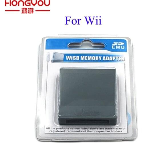 2Pcs for WII GC SD Flash Memory Card Converter Adapter for Nintendo Wii / GameCube Game Console