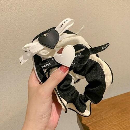 Korean Hair Accessories For Girls Handmade Hair Tie Dimensional Dolls Headband Cartoon Elastic Hair Band Headdress