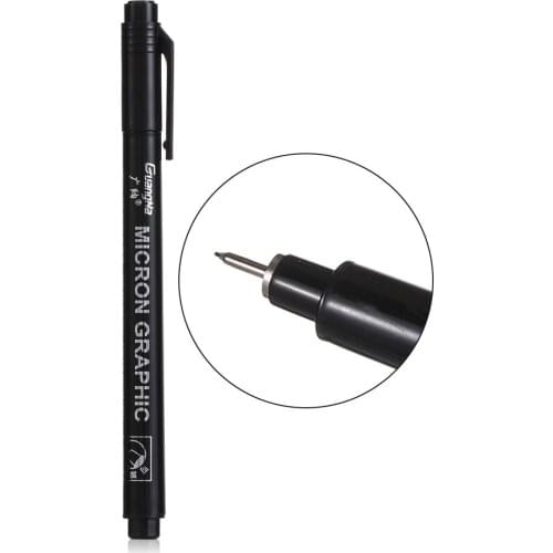 1PC Nail Art Graffiti Pen DIY Flower Abstract Lines Waterproof Nail Painting Drawing Tools Refillable Ink Nail Brushes