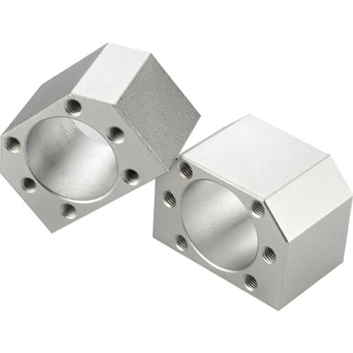 Ballscrew Nut Housing Bracket Holder DSG16H DSG20H DSG25H for SFU1605 SFU1610 SFU2005 Aluminum Alloy Bolt 3D printer cnc parts