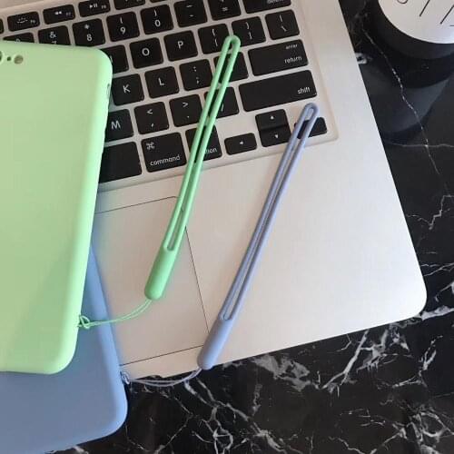 Hand Wrist Lanyard Strap Phone String Silicone for iPhone 7 8 X 6 Huawei USB Flash Drives Keys Keychains DSLR Camera GoPro