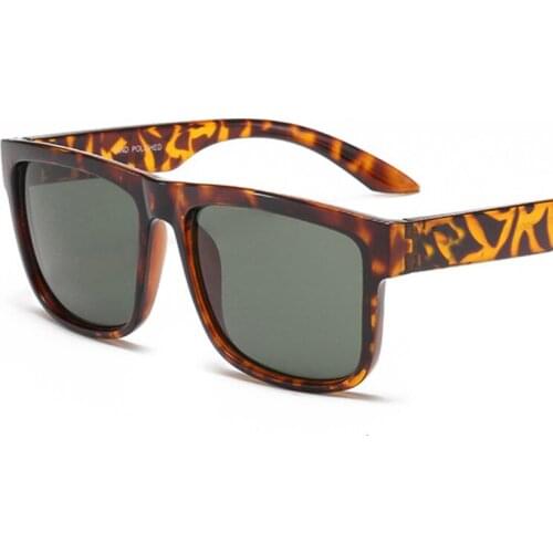 Square Sunglasses Men Women Brand Designer Sun Glasses Male Female Colorful Frame Clear Mirror Vintage Black Oculos De Sol