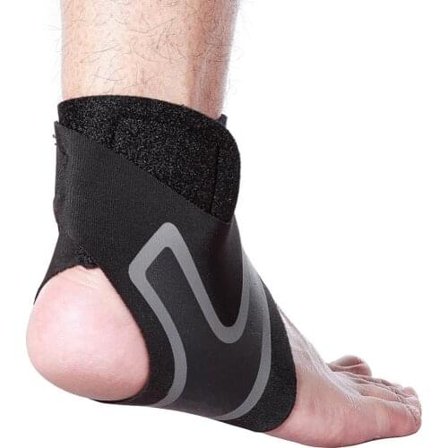Sports Ankle Protector Pressure Sleeve Thin Joint Sprain Prevention Foot Sprain Basketball Running Ankle Support Brace 1 PC