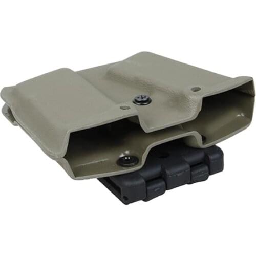 35-DB-17 Tactical Airsoft Hunting 0305 Kydex G17 Double Mag Pouch
