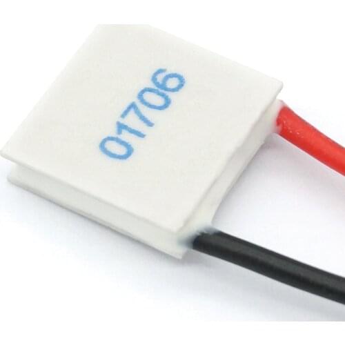 TEC1-01706 Heatsink Thermoelectric Cooler Peltier Cooling Plate 15x15mm Refrigeration Module