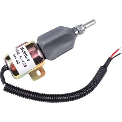 Fuel Stop Solenoid SA-4269-12 for Excavator WA320-3 FREE SHIPPING