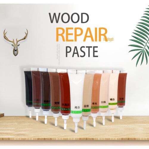 Furniture Refinishing Wood Door Floor Furniture Repair Cream Paint Wood Pothole Scratch Repair Material Free Shipping