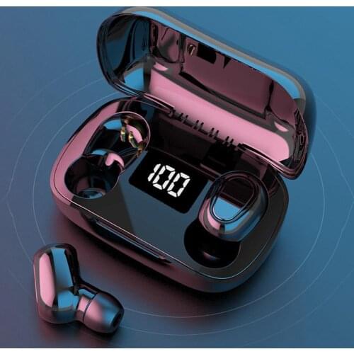 XT7 TWS Bluetooth 5.0 Wireless Headset Earphones Waterproof Hifi Stereo Sports In-ear Mini Earbuds Bluetooth Earphone 300mAh