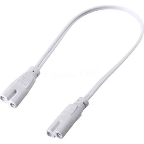 1/10pcs 30CM T4 T5 T8 Tube Connector Cable Cord Bar Light Grow Lamp Fluorescent LED Lamp Lighting Connecting Double-end Wire