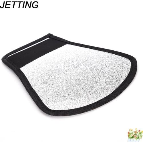 2 in 1 Silver White Camera Flash Diffuser Softbox Photo Flash Light Reflector for Canon/Sony/Minolta/Nikon
