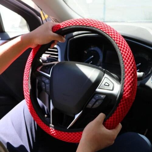 2019 New High Quality Car Steering Wheel Cover Steering Micro Fiber Leather Steering-Wheel Car Interior Accessories Car styling