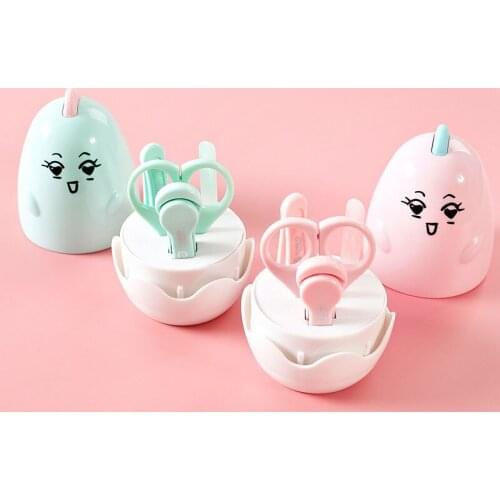 4Pcs/Set Nail Clipper Newborn Kids Childish Baby Nail Trimmer Cutter Health Care For Infant Boy Children Newborns Kids Nail Care