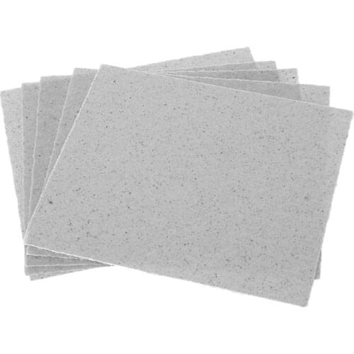 4pcs Universal Microwave Oven Mica Plates Sheets Cover Thick Replacement Part for Home Appliances