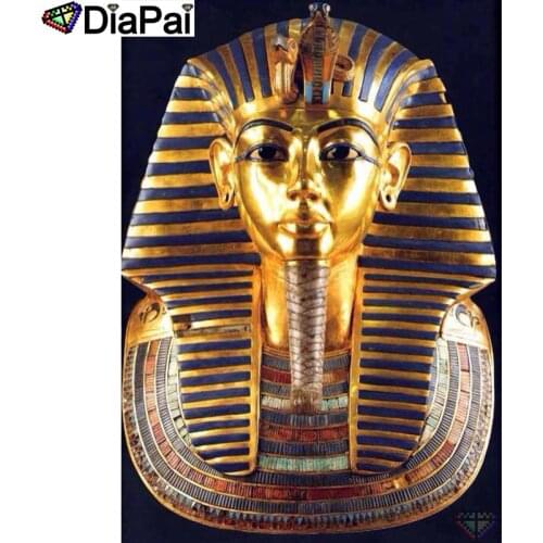 DIAPAI Diamond Painting 5D DIY 100% Full Square/Round Drill "Egyptian Pharaoh" Diamond Embroidery Cross Stitch 3D Decor A22022