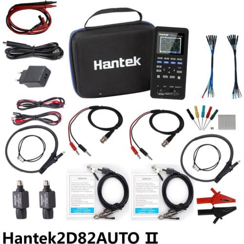 TZT Hantek2D82AUTO III 4-In-1 Automotive Diagnostic Automotive Oscilloscope Multimeter Signal Source