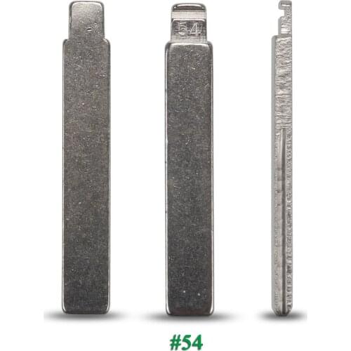 Bilchave HCA/HU83 Flip Folding Car Key Blade Fob For Citroen Peugeot Modified Car Key Blank #54 With Groove