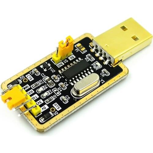CH340G RS232 to TTL module upgrade USB to serial port in nine Brush small plates TTL to RS232 SP3232 brush line serial module
