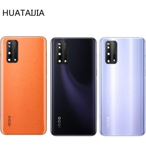 Original V1955A I1927 I1928 vivo iQOO3 5G battery case For vivo iQOO3 battery cover housing door rear vivo iQOO 3 5G