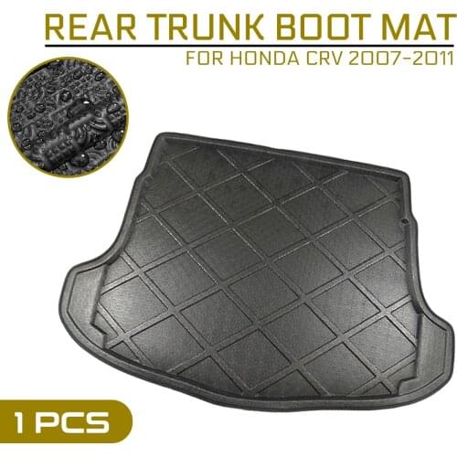 For Honda CRV 2007 2008 2009 2010 2011 Car Floor Mat Carpet Rear Trunk Anti-mud Cover