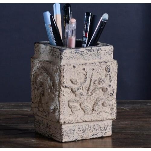Pen Container Day Gift Originality Reception Chinese Style To Fake Something Antique Technology Pen Insert Box Supplies Pen
