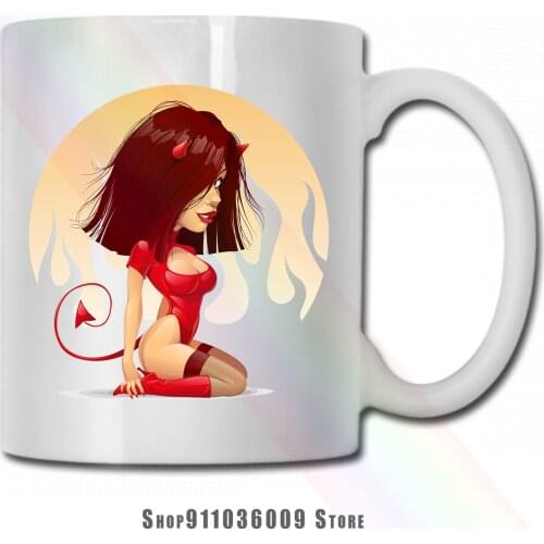 Girl mug cup tazas