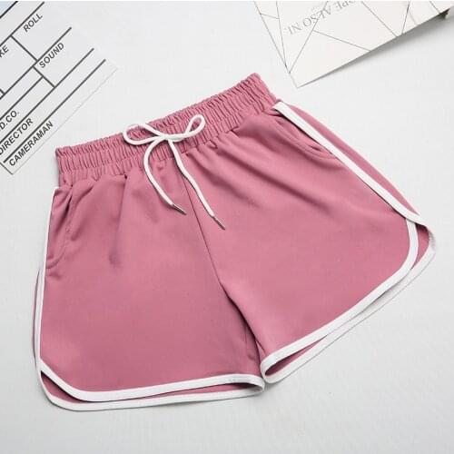 2021 Summer Women New Fashion Casual Shorts Pleated Pocket A-Line Elastic Lace-Up High Waist Wide Leg Hot Pants Plus Size