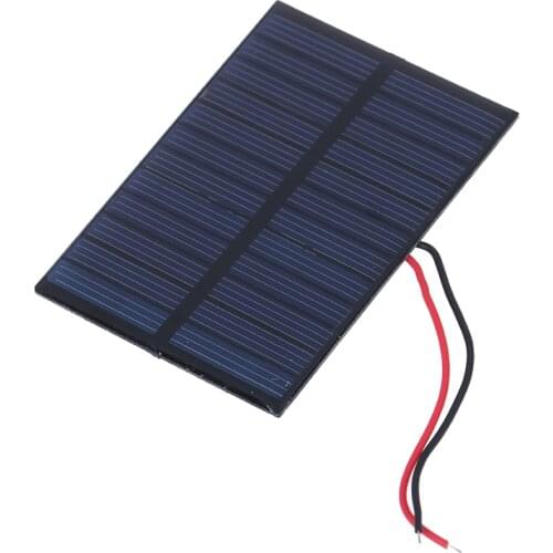 Hot Solar Panel 6V epoxy solar panel Mini Solar System DIY For Battery Cell Phone Chargers Portable 0.6W Solar Cell