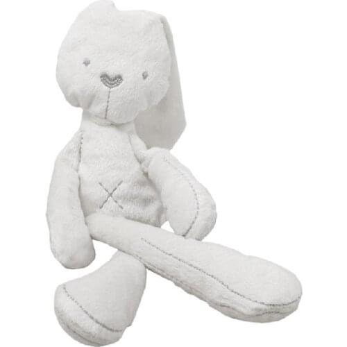 Lovely Baby Soft Stuffed & Plush Animals Toys Kids Animal Rabbit Sleeping Comfort Doll Plush Toy For Baby Gift