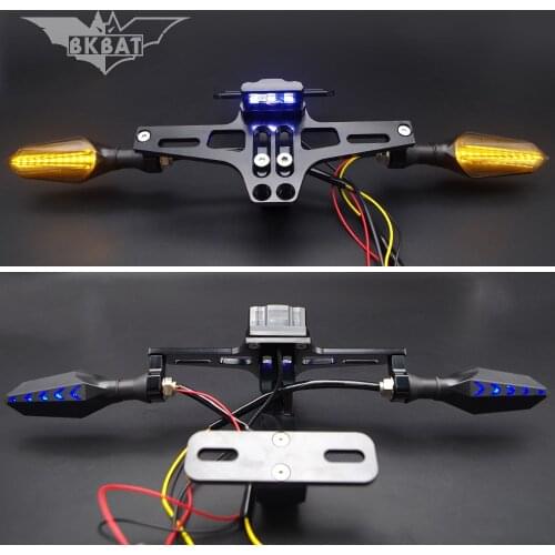 Number plate holder licence For honda integra 750 yamaha xvs honda zoomer benelli bn302 suzuki boulevard c50 FOR honda cb500