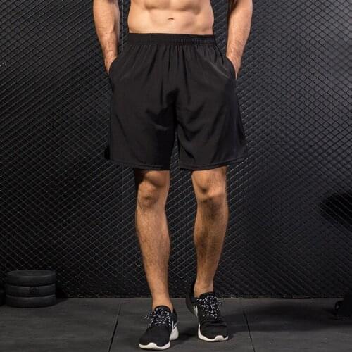New 2019 workout Shorts Men football Basketball Shorts Inner wear Summer Athletic Gym Fitness Sports Red Running short