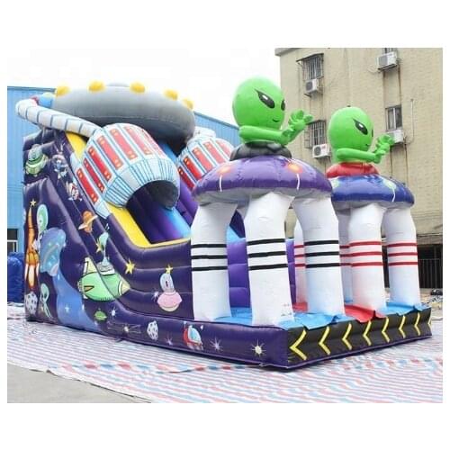 New arrvail big UFO inflatable bouncer castle inflatable slides with bouncer inflatable combo