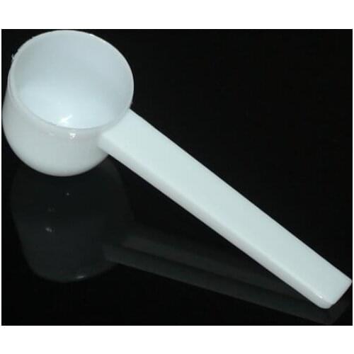 Professional White Plastic 5 Gram 5g Scoops/Spoons For Food/Milk/Washing Powder/Medicine Measuring LX4469