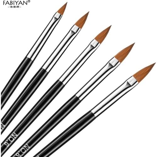 Carving Dotting Pen 5pc/set Nail Art Brush Painting Drawing Sculpture UV Gel Polish Crystal Flower Builder Acrylic Manicure Tool