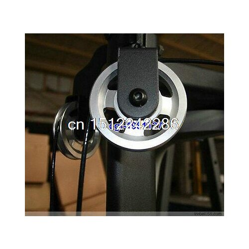 114mm Alloy Bearing Pulley Wheel Cable Strength Training Fitness Gym Equipment