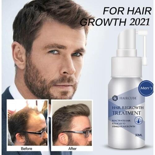 Hair Growth Spray Fast Grow Hair Essential Oil Liquid for Men/Women Hair Care Product Anti Hair Loss Treatment for Thinning Hair