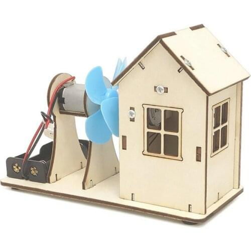 Wind Power Technology Small Production DIY Material Elementary And Middle School Science Toy Science And Education